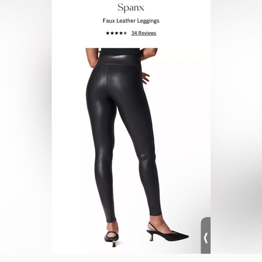 SPANX Shimmer Leggings Y2K Retro 70's Disco Size Small - Picture 2 of 5